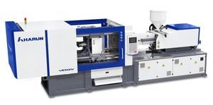 Leakage Prevention New Injection Molding Machine with Balanced Double Shot Moving Structure